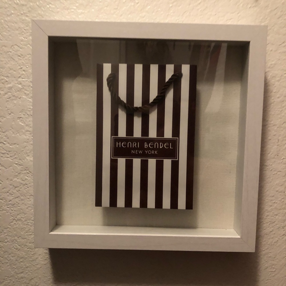 Henri Bendel Framed Shopping Bag - Picture 2 of 2